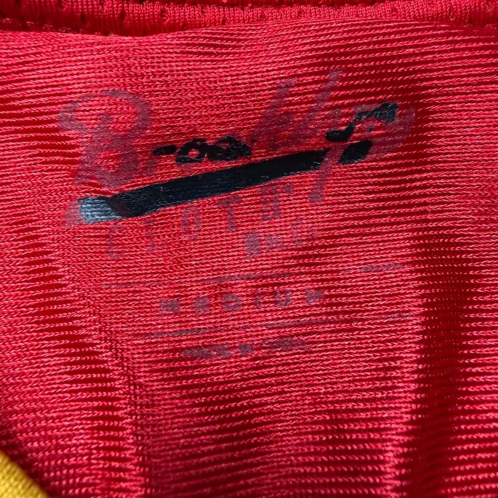 Vintage 2000’s School of Hard Knocks mesh Football Jersey Size M Red 61 - Picture 4 of 8